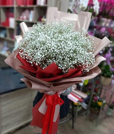 Букет цветов из: Гипсофила в Одинцово