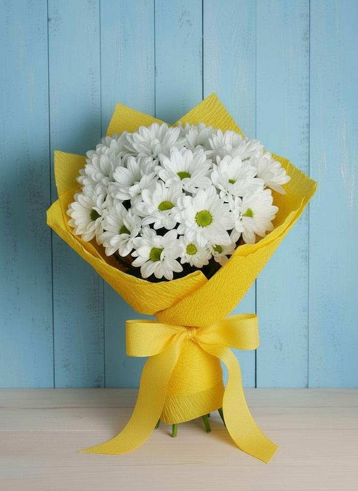 Букет цветов из: Хризантемы в Одинцово